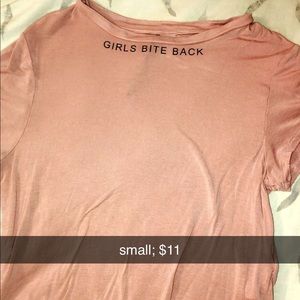 Girls bite back shirt